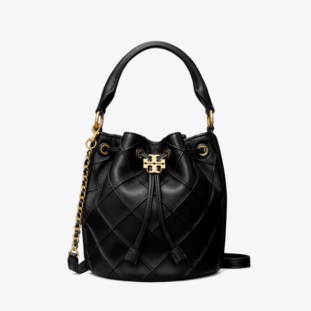 TORY BURCH SMALL FLEMING SOFT
BUCKET BAG